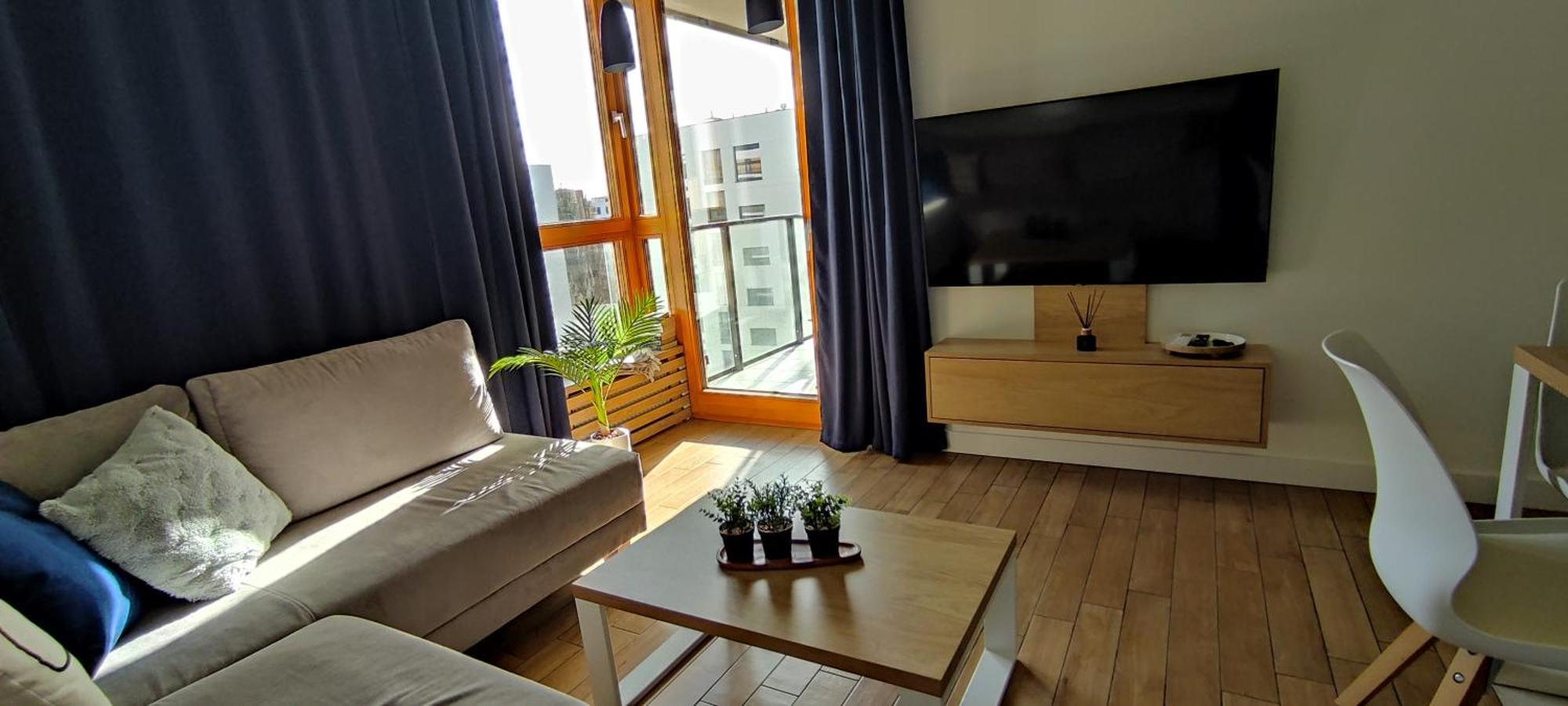 Wola Blue Modern Apartment Βαρσοβία Εξωτερικό φωτογραφία