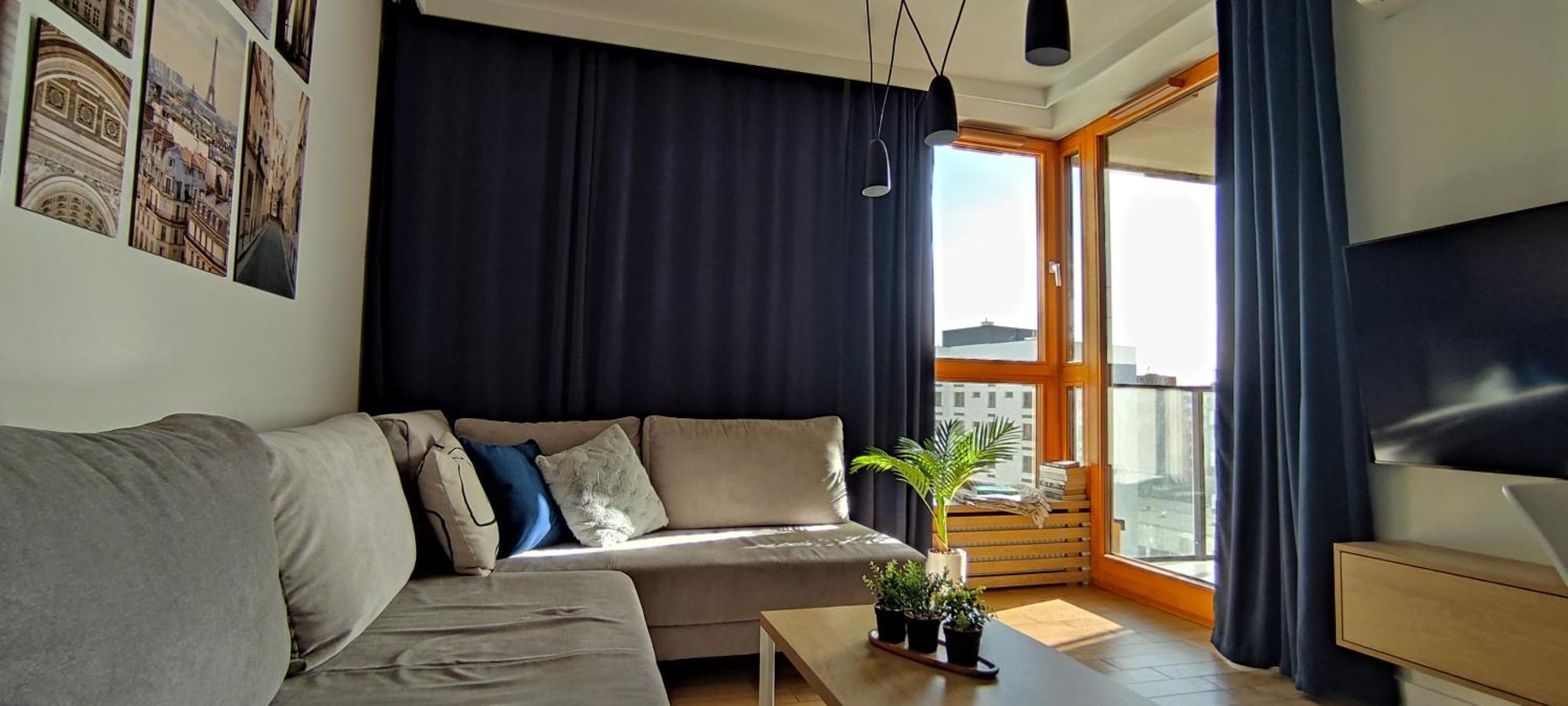 Wola Blue Modern Apartment Βαρσοβία Εξωτερικό φωτογραφία