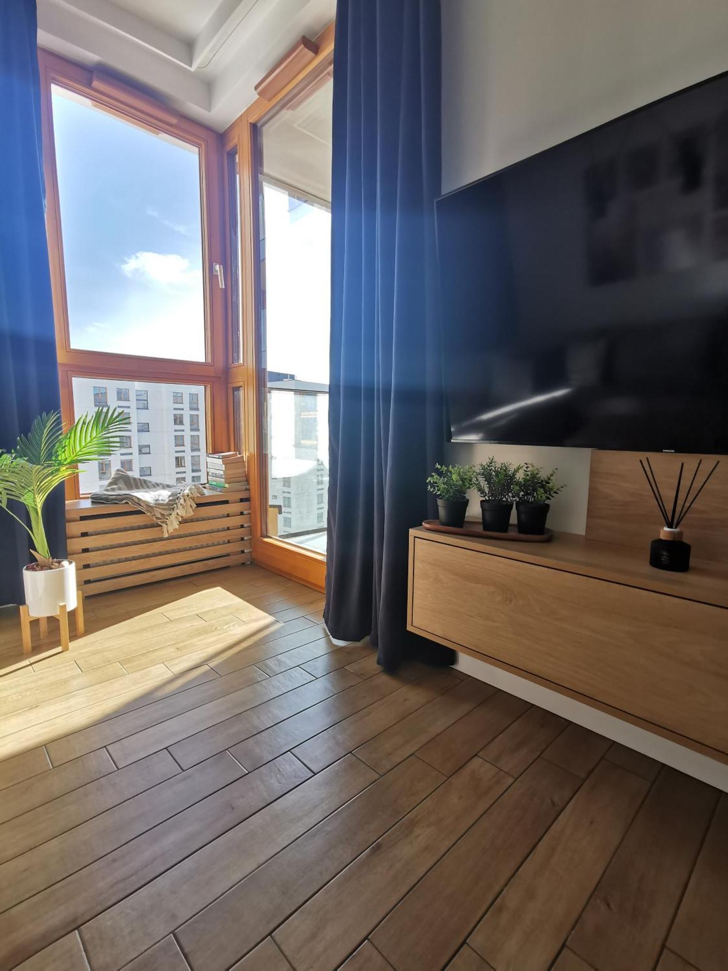 Wola Blue Modern Apartment Βαρσοβία Εξωτερικό φωτογραφία