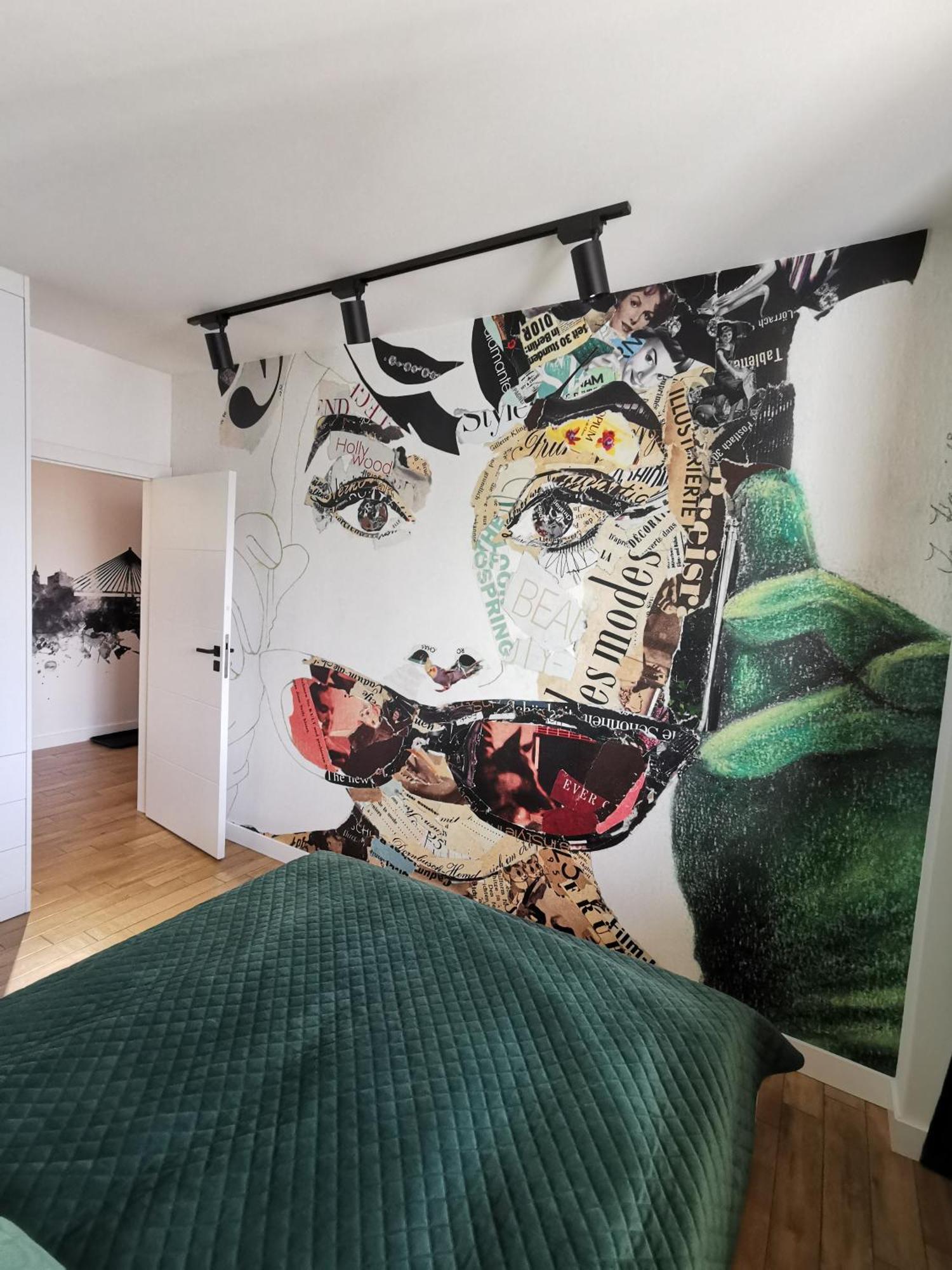 Wola Blue Modern Apartment Βαρσοβία Εξωτερικό φωτογραφία