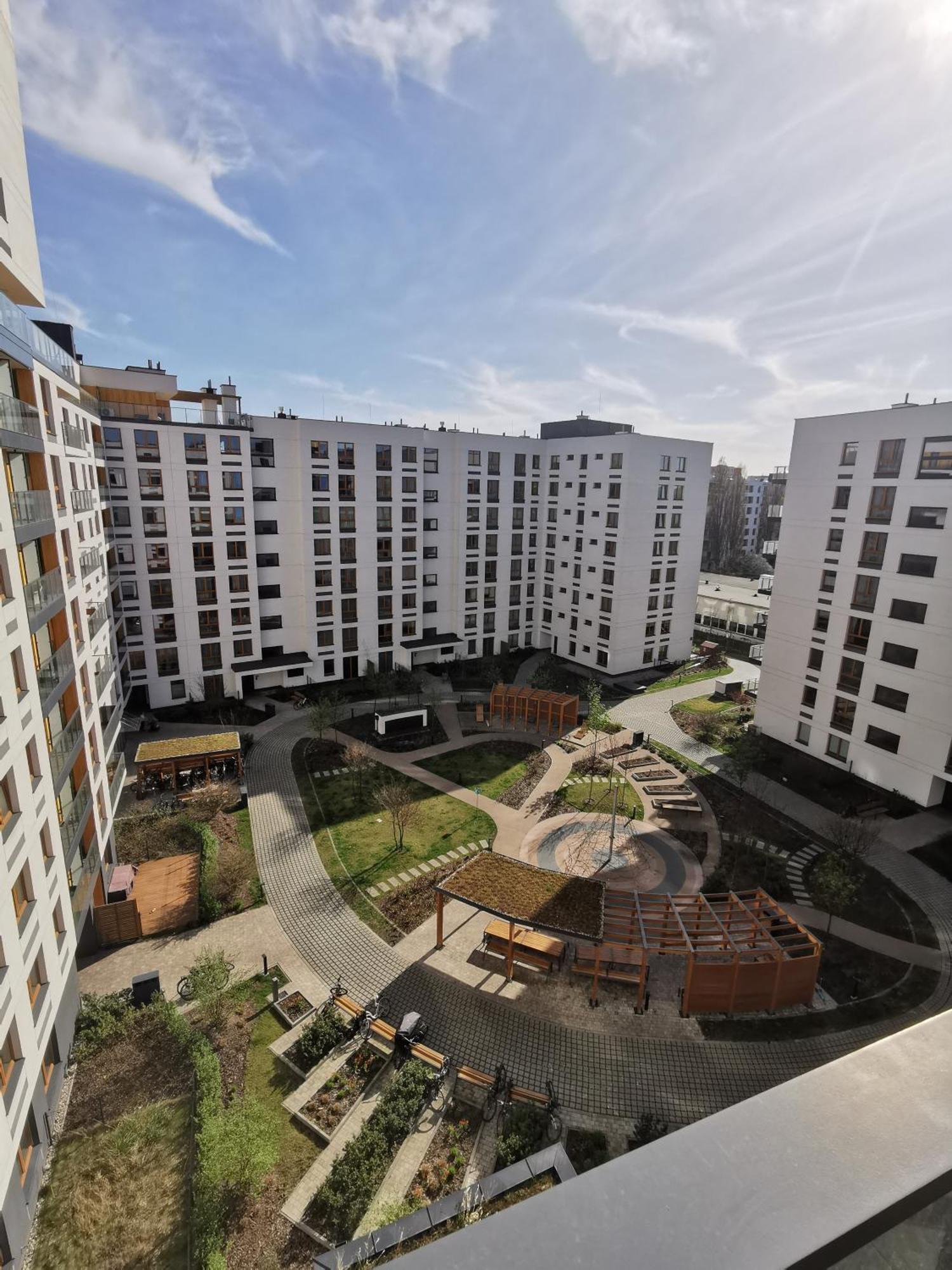 Wola Blue Modern Apartment Βαρσοβία Εξωτερικό φωτογραφία